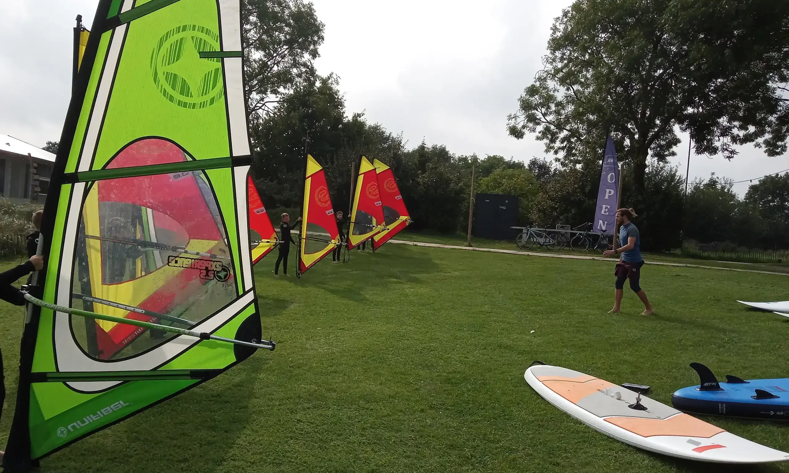 Kinderfeestje windsurf